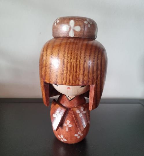 Schattige Creatieve Kokeshi van PvdK, Antiek en Kunst, Kunst | Beelden en Houtsnijwerken, Verzenden