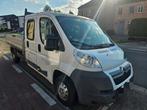 Citroen jumper 2.2 diesel 7plaats openlaadbak, Auto's, Voorwielaandrijving, 4 deurs, Stof, Zwart