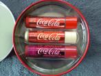 Lip Smacker Coca-Cola doos 3 stuks origineel, vanille, kers, Handtassen en Accessoires, Uiterlijk | Mondverzorging, Ophalen of Verzenden