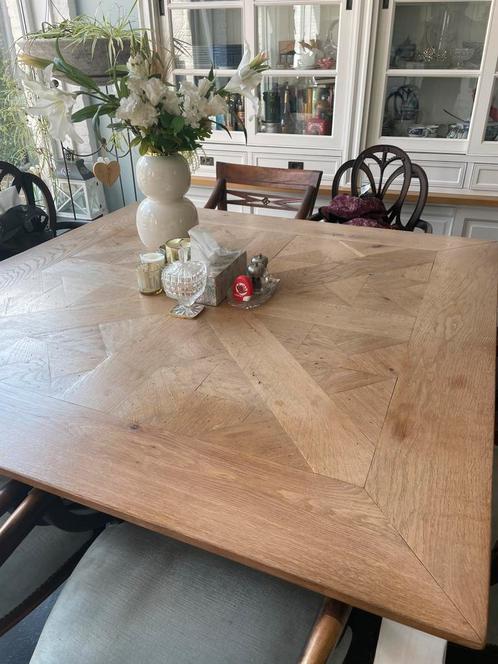 Eettafel vierkant 160x160, Huis en Inrichting, Tafels | Eettafels, Vierkant, Ophalen