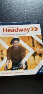 Headway Pre-intermediate 5th edition Engels, Comme neuf, Oxford, Secondaire, Anglais