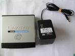 Linksys SD2008 Ethernet switch 8-poorts Gigabit +adapter 12V, Computers en Software, Ophalen of Verzenden, Zo goed als nieuw