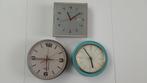 5 horloges vintage : Adelco, Remington, Junghans, ..., Maison & Meubles, Enlèvement ou Envoi, Utilisé, Horloge murale