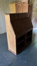 secretaire blank hout, Ophalen, Gebruikt
