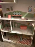 Jolie maison de poupées en bois, en excellent état., Enlèvement ou Envoi, Comme neuf, Maison de poupées