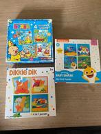 Puzzels 4-9stuks, Kinderen en Baby's, Speelgoed | Kinderpuzzels, Ophalen, Minder dan 10 stukjes, Gebruikt, 6 maanden tot 2 jaar