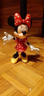 Minie Mouse beeldje (PVC), Comme neuf, Mickey Mouse, Statue ou Figurine, Enlèvement ou Envoi