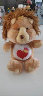 grand bisounours Care bear Care bear 1980 Brave Heart Lion, Comme neuf, Autres marques, Ours en tissus, Enlèvement ou Envoi