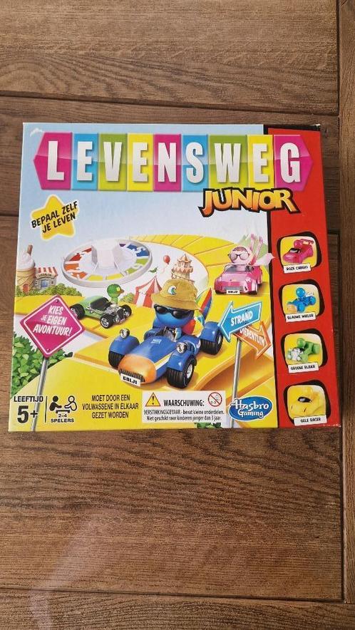 Levensweg Junior gezelschapsspel, Hobby en Vrije tijd, Gezelschapsspellen | Bordspellen, Zo goed als nieuw, Ophalen