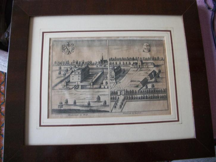 KOPERGRAVURE  SANDERUS, Antiek en Kunst, Kunst | Etsen en Gravures, Ophalen