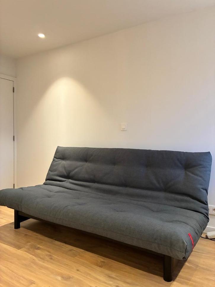 Sofa bed “Innovation”, Huis en Inrichting, Zetels | Zetels, Gebruikt, Rechte bank, Eenpersoons, Minder dan 150 cm, Metaal, Stof