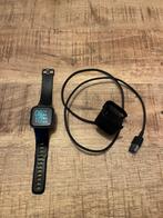 Fitbit Versa 2 - zwart, Handtassen en Accessoires, Smartwatches, Ophalen, Gebruikt, Zwart, Fitbit