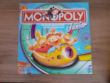 Monopoly Junior kermis kindereditie, Hobby en Vrije tijd, Een of twee spelers, Ophalen of Verzenden, Gebruikt, Parker Hasbro