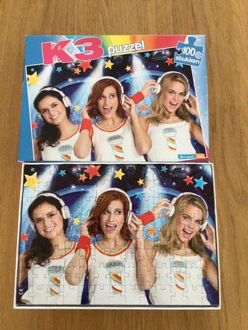 K3 puzzel 100 stukken beschikbaar voor biedingen