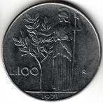 Italië : 100 Lire 1971  KM#96.1  Ref 14621, Italië, Ophalen of Verzenden, Losse munt