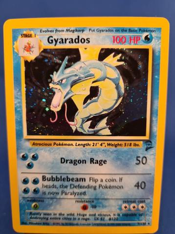 Gyarados 7/130 - Base Set 2 beschikbaar voor biedingen