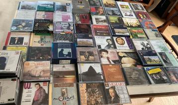 +/- 100 cd's klassieke muziek musique classique beschikbaar voor biedingen