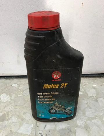 Texaco 2-takt motorolie beschikbaar voor biedingen