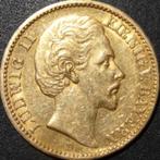 Goud - Duitsland Bayern - 20 Mark - Ludwig - 1873, Verzenden, Duitsland, Losse munt, Goud