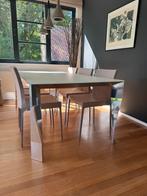 Eetkamertafel, Ophalen, 100 tot 150 cm, 200 cm of meer, Zo goed als nieuw