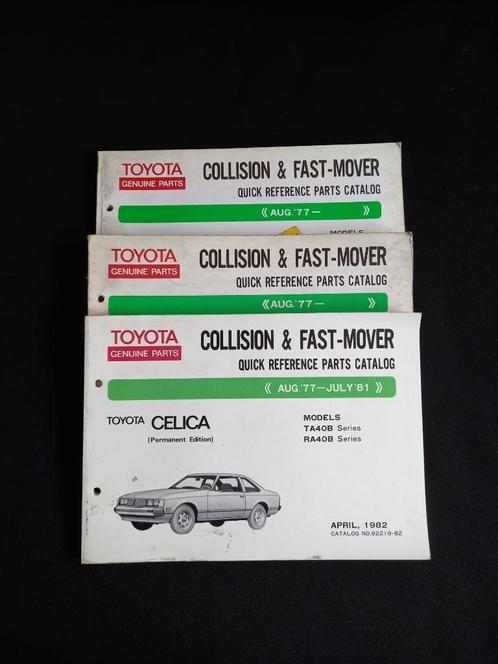 Onderdeelboek Toyota Celica (TA40B en RA40B series), Auto diversen, Handleidingen en Instructieboekjes, Ophalen of Verzenden
