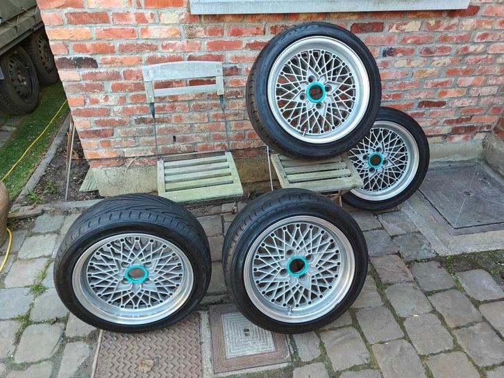 SSR formula speedstar reverse mesh  4x110 Mazda steek JDM, Auto-onderdelen, Banden en Velgen, Banden en Velgen, Zomerbanden, 15 inch