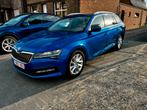 Skoda Superb 2020 1.5 tsi 110kw DSG, Auto's, Skoda, Blauw, Leder, Break, Particulier