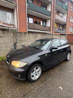 Bmw 120i benzine 2006 euro 4, Auto's, BMW, Leder en Stof, Zwart, 95 kW, Grijs