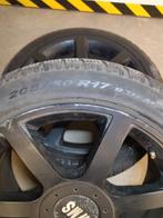 Jantes 17 pouces avec pneus hiver, Autos : Pièces & Accessoires, Pneus hiver, Véhicule de tourisme, 205 mm, Enlèvement