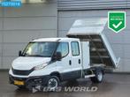 Iveco Daily 35C14 Kipper Dubbel Cabine met Kist 3500kg trekh, Auto's, Bestelwagens en Lichte vracht, Gebruikt, Euro 6, Iveco, Wit