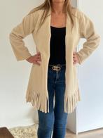 nieuwe beige ibiza vest Onesize met franjes, Ophalen of Verzenden, Nieuw, Beige