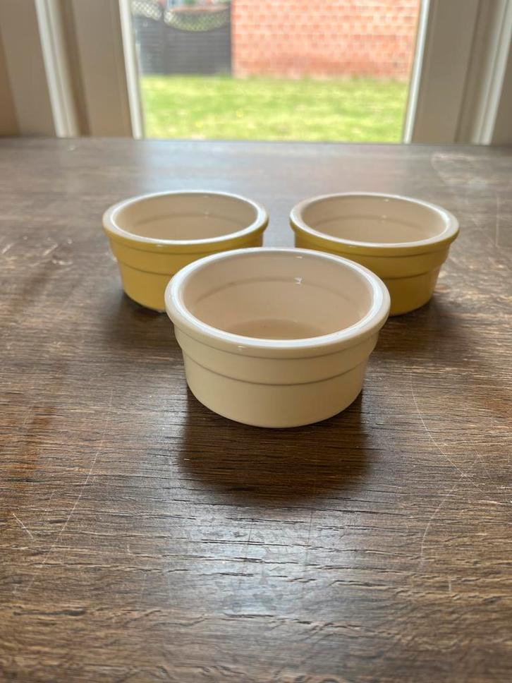 Set van 3 Keramieken potjes, Huis en Inrichting, Keuken | Keukenbenodigdheden, Zo goed als nieuw, Ophalen of Verzenden