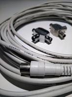 Coax kabel 15m + splitters, Audio, Tv en Foto, Audiokabels en Televisiekabels, 10 meter of meer, Zo goed als nieuw, Coaxiale kabel