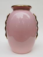 Charles Catteau - mooie vaas in pastel roze - Boch Frères, Ophalen of Verzenden