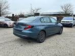 Fiat Tipo SEDAN 1.6 MULTIJET 130PK* FULL LED* CRUISE CONTRO, Auto's, Fiat, 121 g/km, Zwart, Traction-control, Blauw