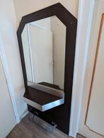 Vintage kappersspiegel uit de jaren ’70 – 2 m x 1 m, Ophalen, Zo goed als nieuw