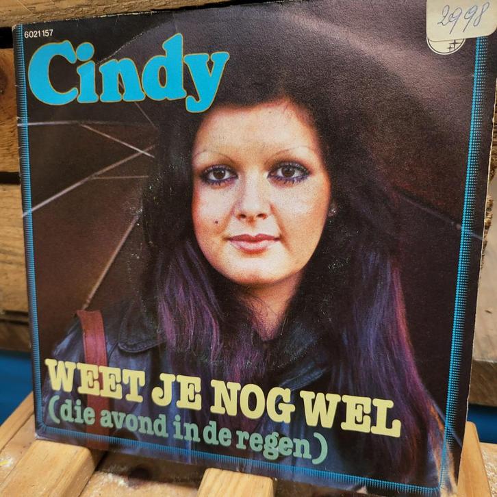 Cindy weet je nog wel, Cd's en Dvd's, Vinyl Singles, Zo goed als nieuw, Single, Ophalen of Verzenden