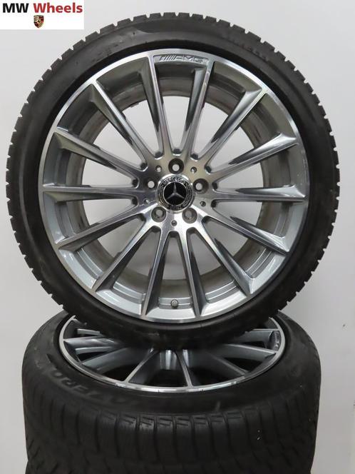 Mercedes 20 inch AMG velgen S klasse W223 met winterbanden, Auto-onderdelen, Banden en Velgen, Banden en Velgen, Winterbanden