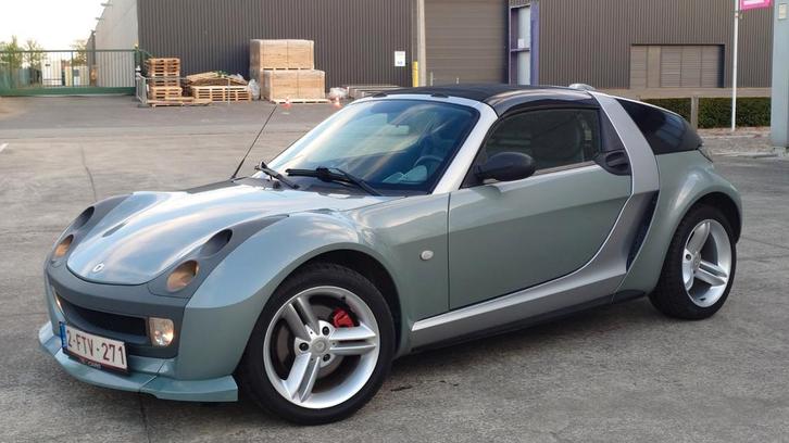 Smart Roadster Coupe, Auto's, Smart, Particulier, Roadster, Zetelverwarming, Benzine, Zilver of Grijs, Zwart, Leder en Stof, Achterwielaandrijving