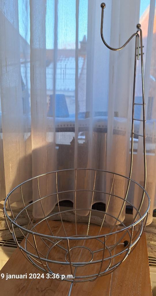 Fruitschaal, Huis en Inrichting, Woonaccessoires | Schalen en Manden, Zo goed als nieuw, Mand, Rond, Overige materialen, Ophalen of Verzenden