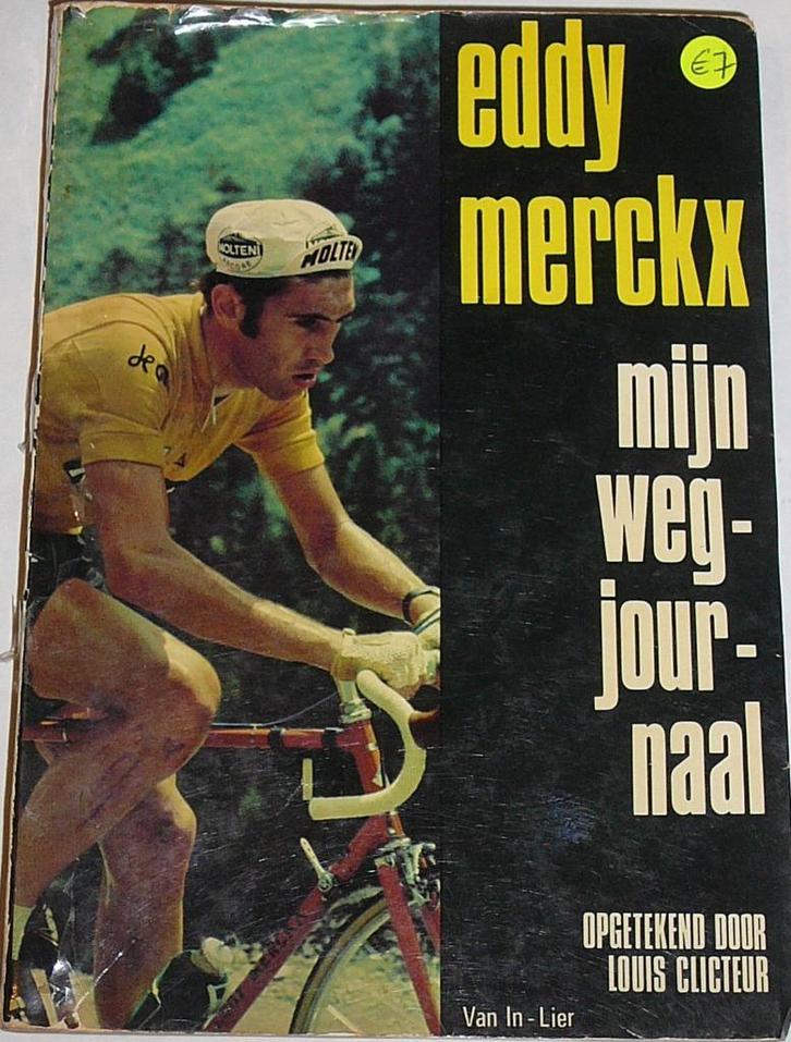 Boek  :  Eddy Merckx : Mijn Wegjournaal (doos 1️⃣6️⃣), Boeken, Sportboeken, Ophalen of Verzenden