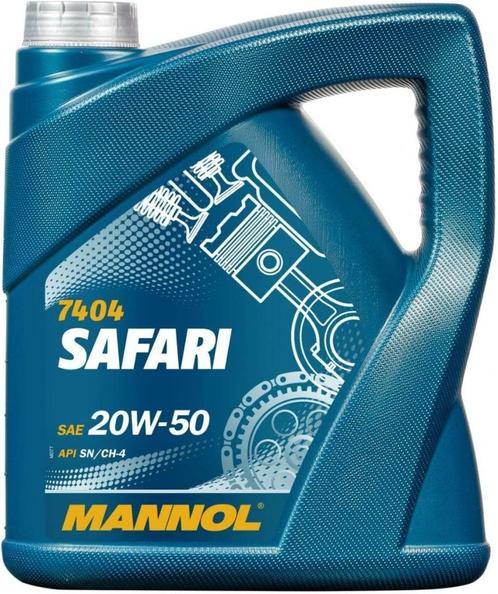 4 Liter Mannol 20W-50 Safari - € 13,95 Inclusief BTW, Auto diversen, Onderhoudsmiddelen, Ophalen of Verzenden