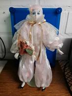 Vintage harlekijn 39 cm H zelf af te halen in Roeselare, Verzamelen, Ophalen, Zo goed als nieuw