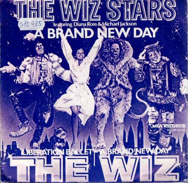 Vinyl, 7"   -   The Wiz Stars Featuring Diana Ross..., Cd's en Dvd's, Vinyl | Overige Vinyl, Overige formaten, Ophalen of Verzenden