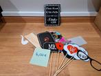 Accessoires voor photobooth, Hobby en Vrije tijd, Feestartikelen, Ophalen of Verzenden, Zo goed als nieuw