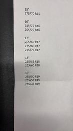 chaînes à neige, Enlèvement