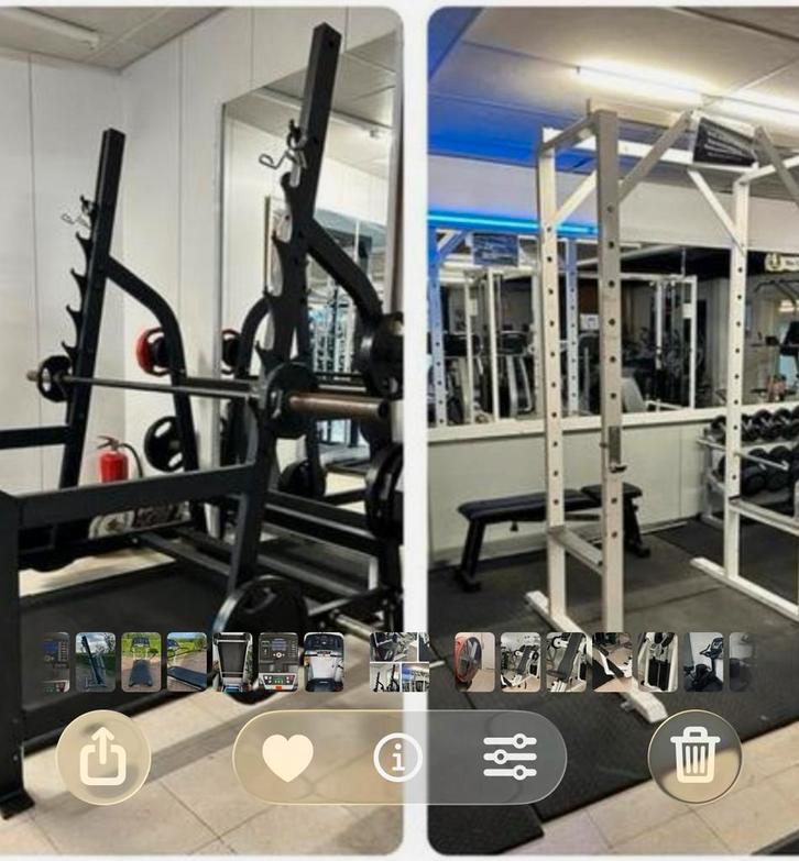 SQUAT RACK OOK VOOR BANKDRUKKEN SCHUINDRUKKEN SCHOUDERDRUK, Sport en Fitness, Fitnessmaterialen, Zo goed als nieuw, Ophalen