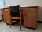 Vintage bureau met 2 bijhorende stoelen, Enlèvement