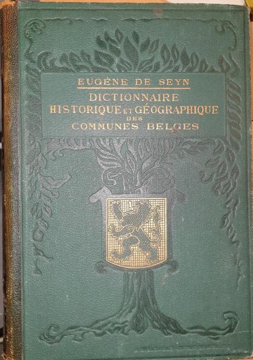 Dictionnaire historique et géographique des communes Belges, Livres, Encyclopédies, Utilisé, Série complète, Autres sujets/thèmes