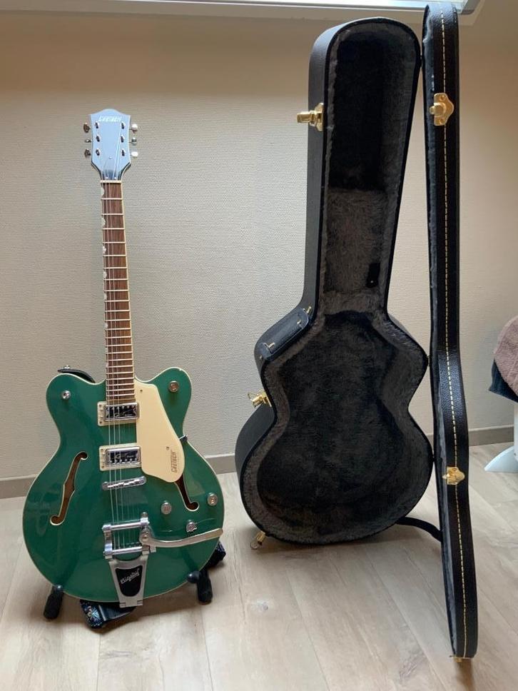 Muziek en instrumenten, Muziek en Instrumenten, Snaarinstrumenten | Gitaren | Elektrisch, Zo goed als nieuw, Hollow body, Overige merken